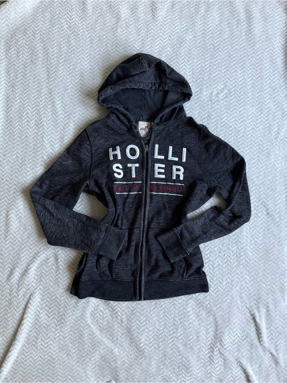 2000s Hollister Logo Hoodie Men’s Size L